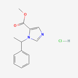molecular formula C13H15ClN2O2 B3424715 Metomidate hydrochloride CAS No. 36557-22-9