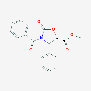 methyl (5S)-3-benzoyl-2-oxo-4-phenyl-1,3-oxazolidine-5-carboxylate