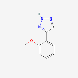 molecular formula C9H9N3O B3424794 4-(2-Methoxyphenyl)-1h-1,2,3-triazole CAS No. 369363-77-9