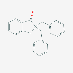 molecular formula C23H20O B342480 2,2-Dibenzyl-1-indanone 