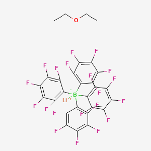 Lithium tetrakis(pentafluorophenyl)borate ethyl etherate