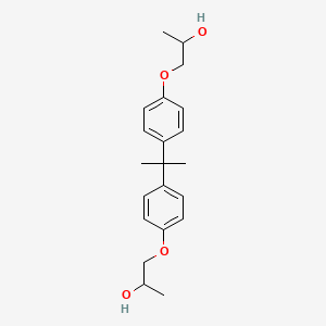 molecular formula C21H28O4 B3424877 Bisphenol A bis(2-hydroxypropyl) ether CAS No. 37353-75-6