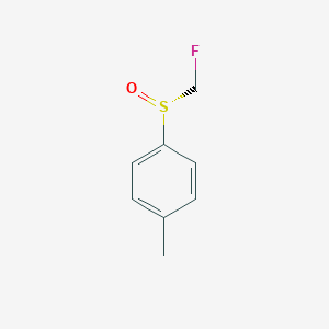 molecular formula C8H9FOS B342493 1-[(Fluoromethyl)sulfinyl]-4-methylbenzene 