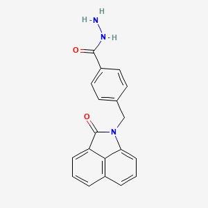 4-[(2-Ketobenzo[cd]indol-1-yl)methyl]benzohydrazide