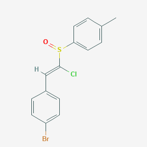 2-(4-Bromophenyl)-1-chlorovinyl 4-methylphenyl sulfoxide