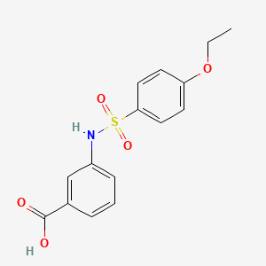 3-(4-Ethoxybenzenesulfonamido)benzoic acid