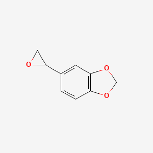 molecular formula C9H8O3 B3425224 5-(oxiran-2-yl)-2H-1,3-benzodioxole CAS No. 40288-67-3