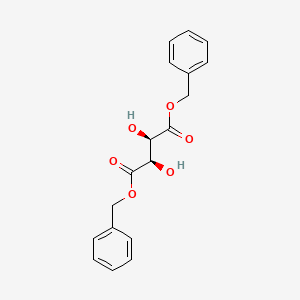 molecular formula C18H18O6 B3425314 (2R,3R)-Dibenzyl 2,3-dihydroxysuccinate CAS No. 4079-56-5