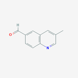 B3425321 3-Methylquinoline-6-carbaldehyde CAS No. 409346-80-1