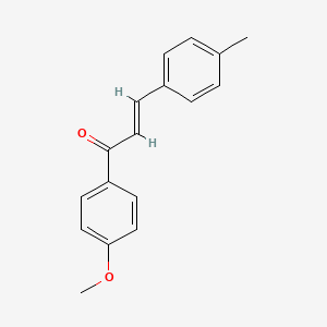 B3425409 (2E)-1-(4-methoxyphenyl)-3-(4-methylphenyl)prop-2-en-1-one CAS No. 41564-65-2