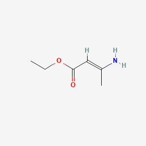 molecular formula C6H11NO2 B3425443 3-氨基-2-丁烯酸乙酯 CAS No. 41867-20-3