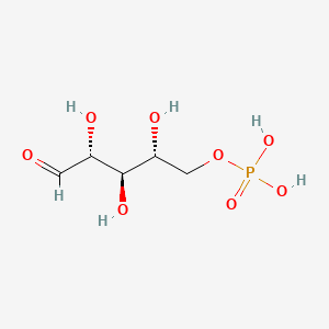 molecular formula C5H11O8P B3425556 Ribose-5-phosphate CAS No. 4300-28-1