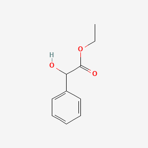 molecular formula C10H12O3 B3425597 Ethyl mandelate CAS No. 4358-88-7