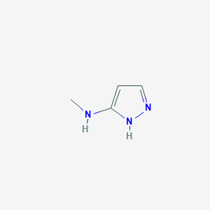 molecular formula C4H7N3 B3425673 N-甲基-1H-吡唑-3-胺 CAS No. 446866-62-2