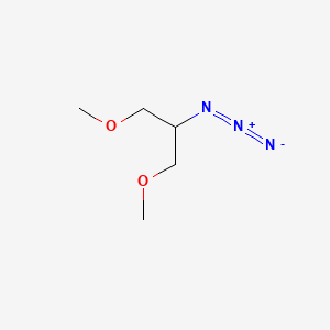 molecular formula C5H11N3O2 B3425700 2-Azido-1,3-dimethoxypropane CAS No. 453548-89-5