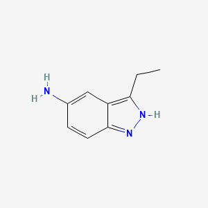 1H-Indazol-5-amine, 3-ethyl-