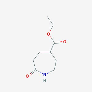 molecular formula C9H15NO3 B3425830 Ethyl 7-oxoazepane-4-carboxylate CAS No. 476663-08-8