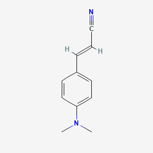 molecular formula C11H12N2 B3425889 trans-4-Dimethylaminocinnamonitrile CAS No. 4854-85-7