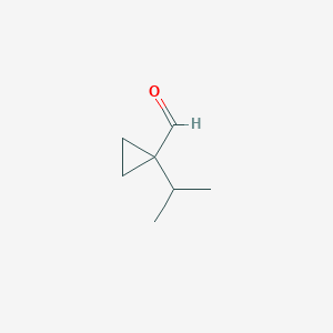 molecular formula C7H12O B3425918 1-(Propan-2-yl)cyclopropane-1-carbaldehyde CAS No. 489468-09-9