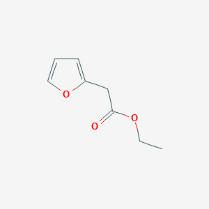 molecular formula C8H10O3 B3425919 Ethyl 2-(furan-2-yl)acetate CAS No. 4915-21-3