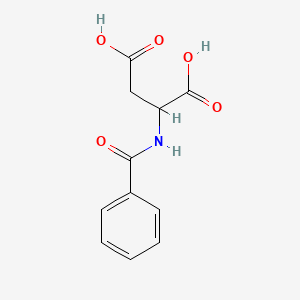 molecular formula C11H11NO5 B3425922 N-Benzoylaspartic acid CAS No. 4915-59-7