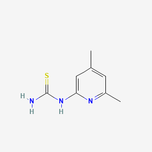molecular formula C8H11N3S B3425948 (4,6-Dimethyl-pyridin-2-yl)-thiourea CAS No. 49600-35-3
