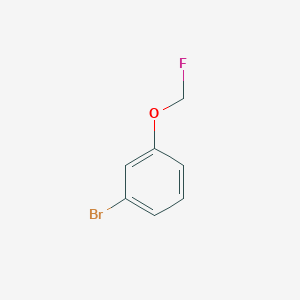 molecular formula C7H6BrFO B3425949 1-溴-3-(氟甲氧基)苯 CAS No. 496052-50-7