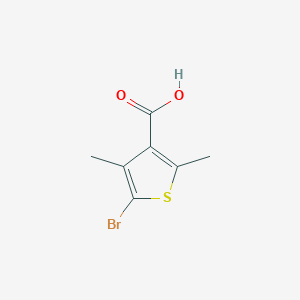 molecular formula C7H7BrO2S B3426023 5-Bromo-2,4-dimethylthiophene-3-carboxylic acid CAS No. 503308-97-2