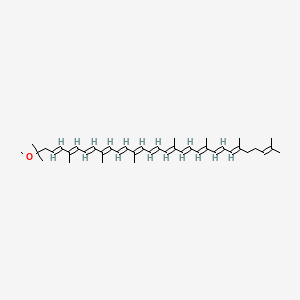 molecular formula C41H58O B3426108 Anhydrorhodovibrin CAS No. 5085-16-5