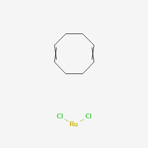 molecular formula C8H12Cl2Ru B3426138 Dichloro(1,5-cyclooctadiene)ruthenium(II) CAS No. 50982-13-3