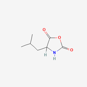 molecular formula C7H11NO3 B3426202 4-Isobutyloxazolidine-2,5-dione CAS No. 51248-35-2