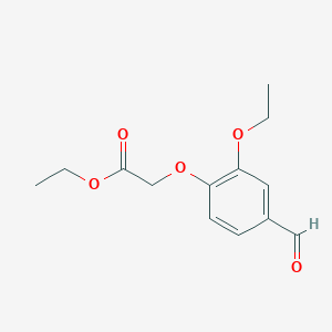 Ethyl (2-ethoxy-4-formylphenoxy)acetate