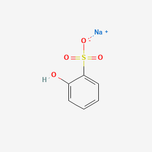 molecular formula C6H5NaO4S B3426218 Benzenesulfonic acid, hydroxy-, monosodium salt CAS No. 51368-26-4