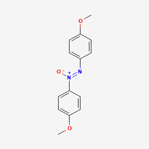 molecular formula C14H14N2O3 B3426228 4,4'-Azoxyanisole CAS No. 21650-70-4