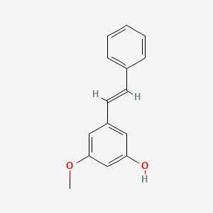 molecular formula C15H14O2 B3426240 Pinosylvin methyl ether CAS No. 5150-38-9