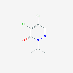 molecular formula C7H8Cl2N2O B3426277 4,5-Dichloro-2-isopropylpyridazin-3(2H)-one CAS No. 51659-96-2