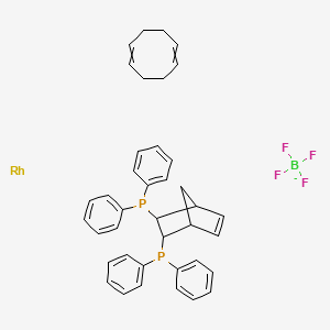 molecular formula C39H40BF4P2Rh- B3426370 (R,R)-NORPHOS-Rh CAS No. 521272-85-5