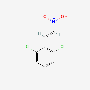 molecular formula C8H5Cl2NO2 B3426421 1,3-Dichloro-2-[(E)-2-nitroethenyl]benzene CAS No. 52287-52-2