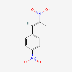 molecular formula C9H8N2O4 B3426427 1-nitro-4-[(1E)-2-nitroprop-1-en-1-yl]benzene CAS No. 52287-53-3