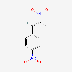 molecular formula C9H8N2O4 B3426427 1-硝基-4-[(1E)-2-硝基丙-1-烯-1-基]苯 CAS No. 52287-53-3