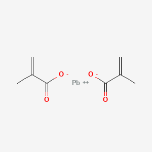molecular formula C8H10O4Pb B3426468 Lead(II) methacrylate CAS No. 52609-46-8