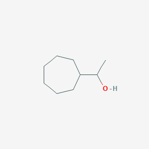 molecular formula C9H18O B3426512 1-Cycloheptylethan-1-ol CAS No. 52829-99-9