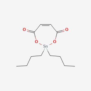 molecular formula C12H20O4Sn B3426576 1,3,2-Dioxastannepin-4,7-dione, 2,2-dibutyl- CAS No. 53507-04-3