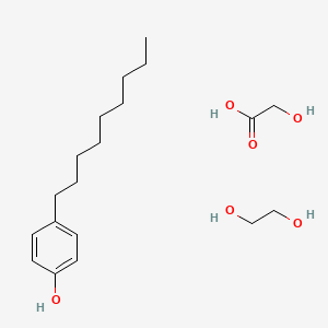molecular formula C19H34O6 B3426608 Glycolic acid ethoxylate 4-nonylphenyl ether CAS No. 53610-02-9