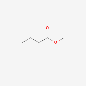 molecular formula C6H12O2 B3426667 Methyl 2-methylbutyrate CAS No. 53955-81-0