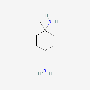 molecular formula C10H22N2 B3426734 1,8-Diamino-p-menthane CAS No. 54166-24-4