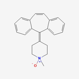 molecular formula C21H21NO B3426773 Cyproheptadine N-Oxide CAS No. 54381-42-9