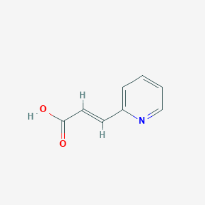 molecular formula C8H7NO2 B3426794 3-(2-Pyridyl)acrylic acid CAS No. 54495-51-1