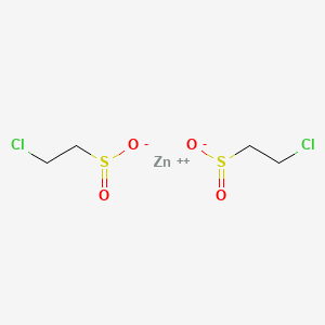 molecular formula C4H8Cl2O4S2Zn B3426841 Zinc(II) 2-chloroethane-1-sulfinate CAS No. 54697-44-8