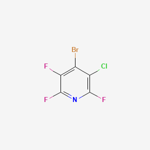 molecular formula C5BrClF3N B3426854 4-Bromo-3-chloro-2,5,6-trifluoropyridine CAS No. 54732-63-7